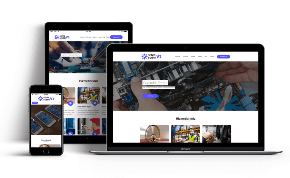 Teknik Servis Web Tasarım V2